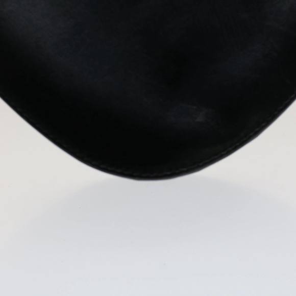 GUCCI Bamboo Hand Bag Leather Black 000.1781 Auth yk8245 - Picture 14 of 16